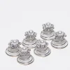 Hair Accessories*True Decadence Floral Crystal Hair Twist Multipack In Pack Of 6 Silver