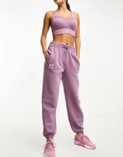Tracksuits & Joggers*Under Armour Essential Fleece Joggers In Purple