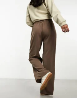 Trousers & Leggings*Vero Moda Wide Leg Trouser In Brown