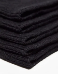 Gifts*Weekday Ribbed Socks 5-Pack In Black