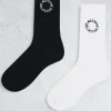 Socks & Tights*WEEKEND COLLECTIVE 2 Pack Socks In Black And White