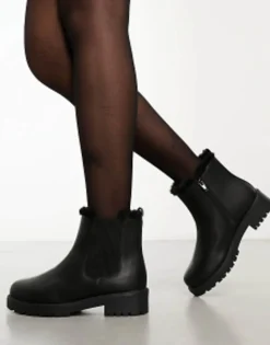 Chelsea Boots*Yours Wide Fit Chelsea Boots In Black